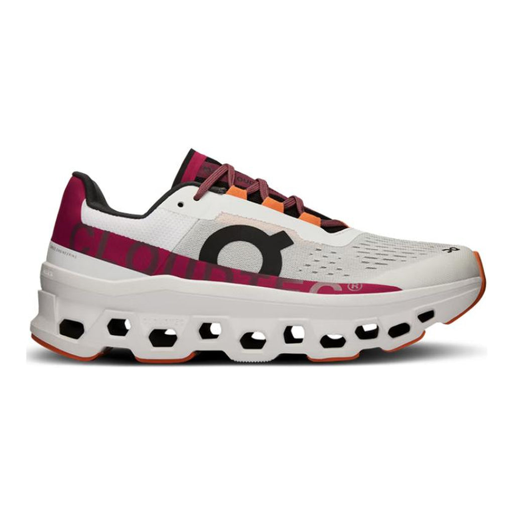 On Cloudmonster 2 Running Shoes – Pearl | Magenta