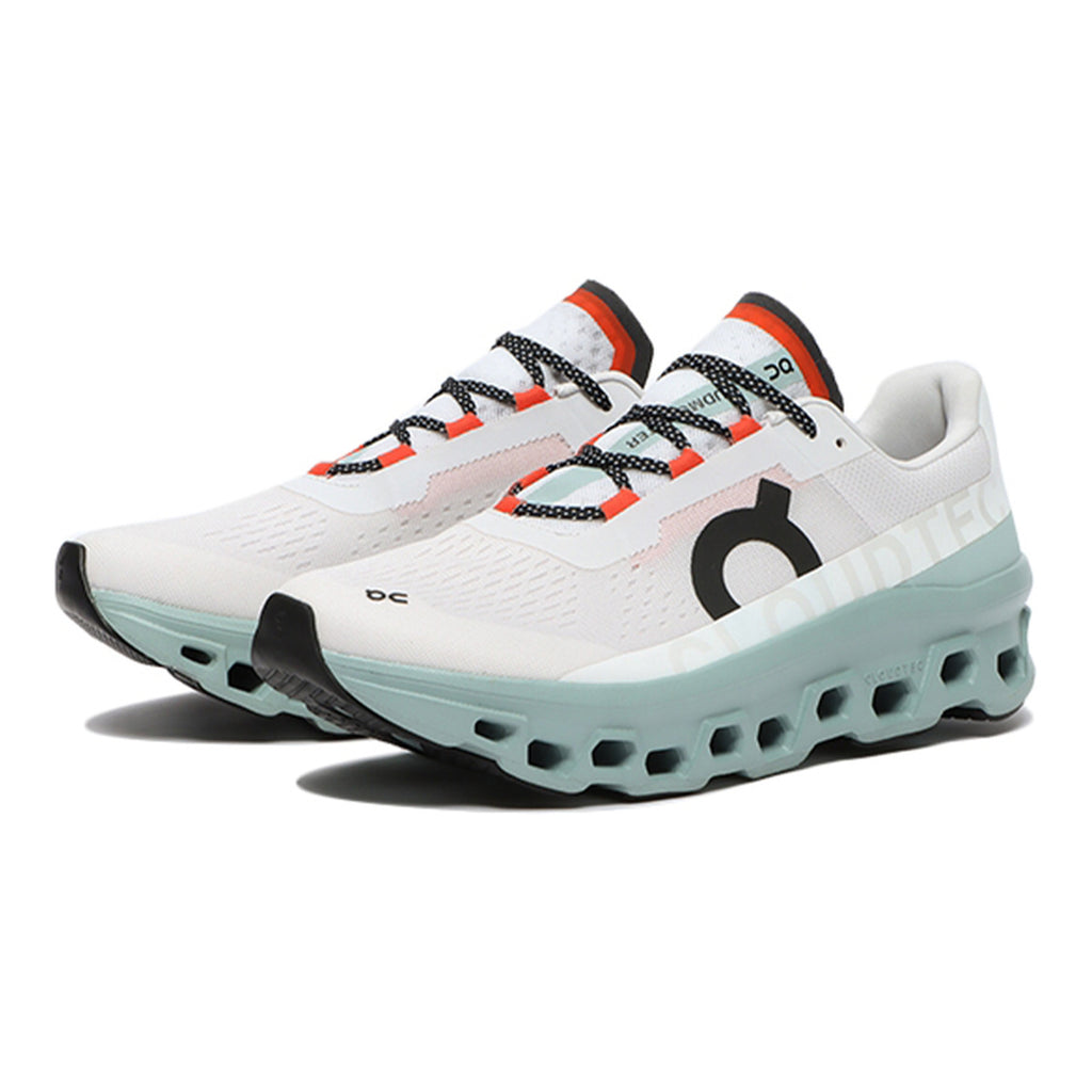 On Cloudmonster 2 Running Shoes – White | Glacier