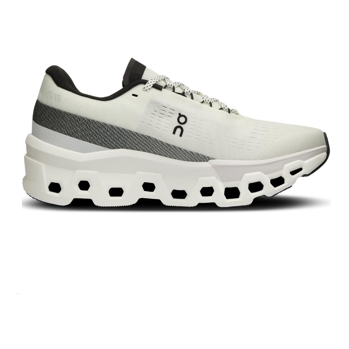 On Cloudmonster 2 Unisex Marathon Running Shoes – Undyed | Black