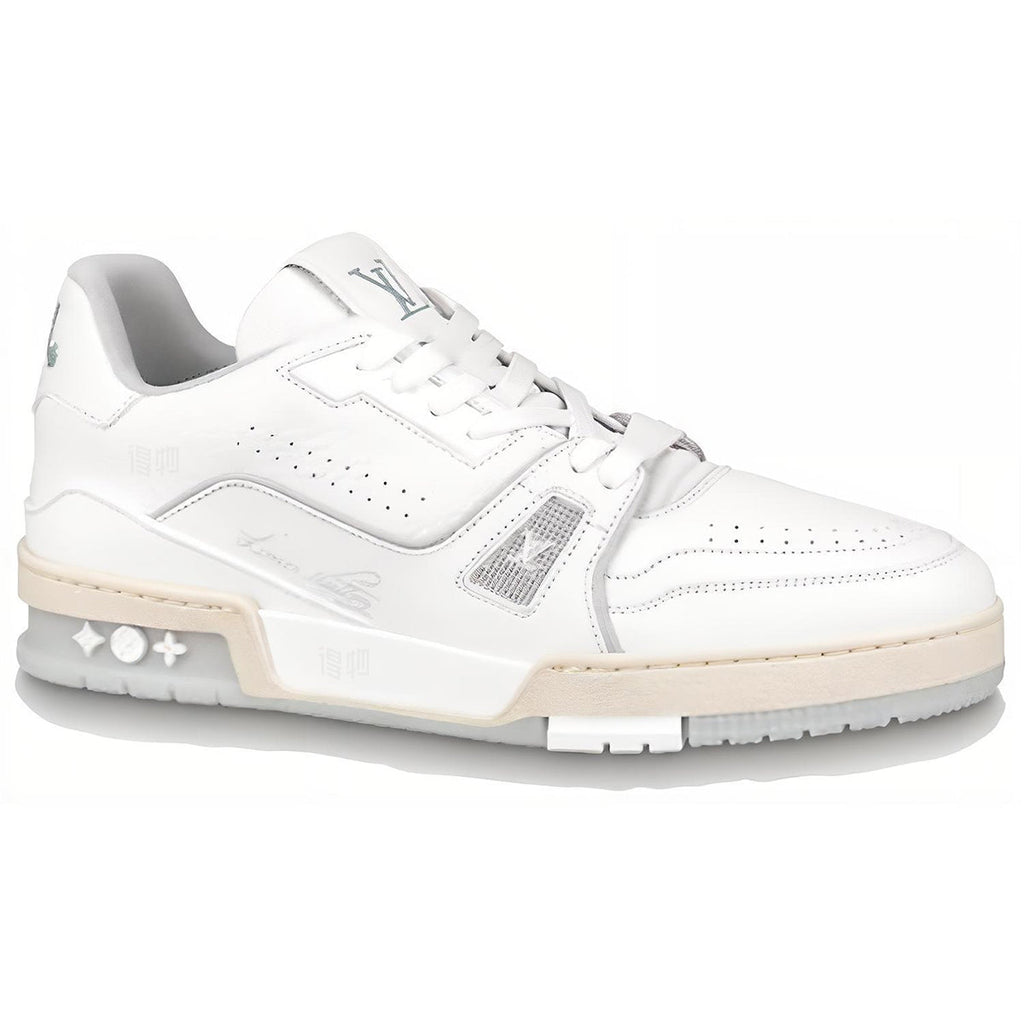 Louis Vuitton LV Trainer 2.0 Sneaker – Triple White / Grey / Mint LV