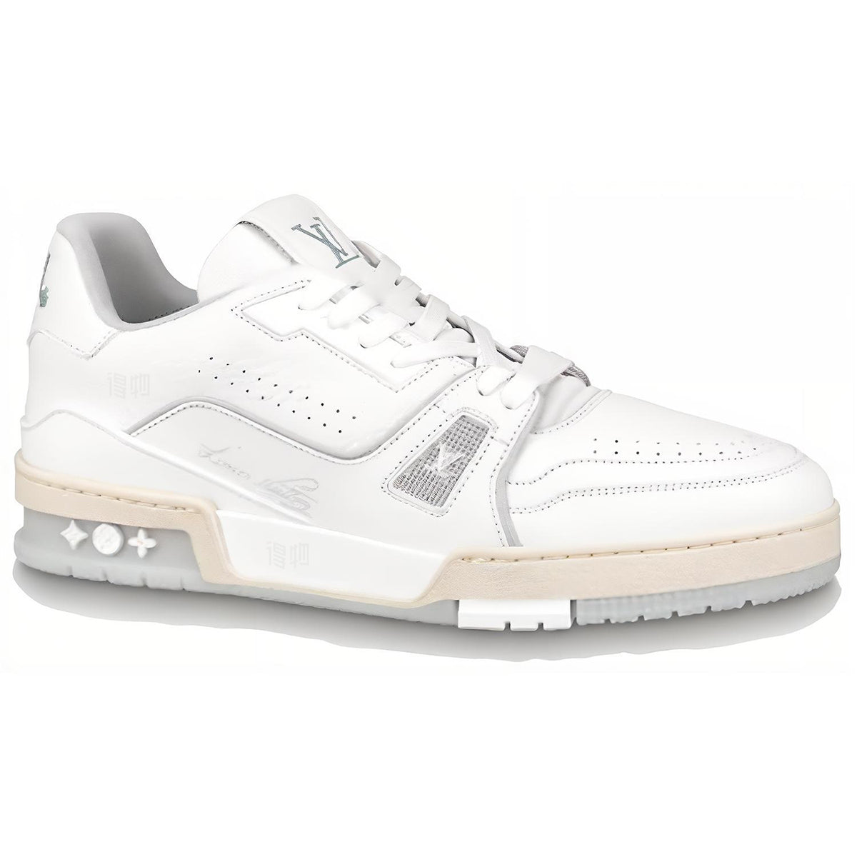Louis Vuitton LV Trainer 2.0 Sneaker – Triple White / Grey / Mint LV