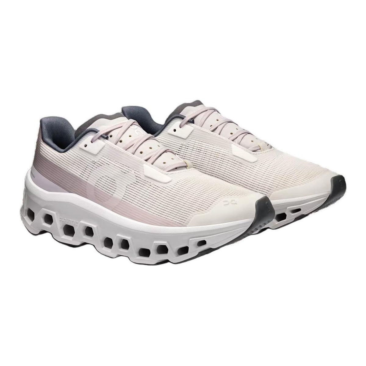On Cloudmonster Void Unisex Marathon Running Shoes – Pearl | Slate