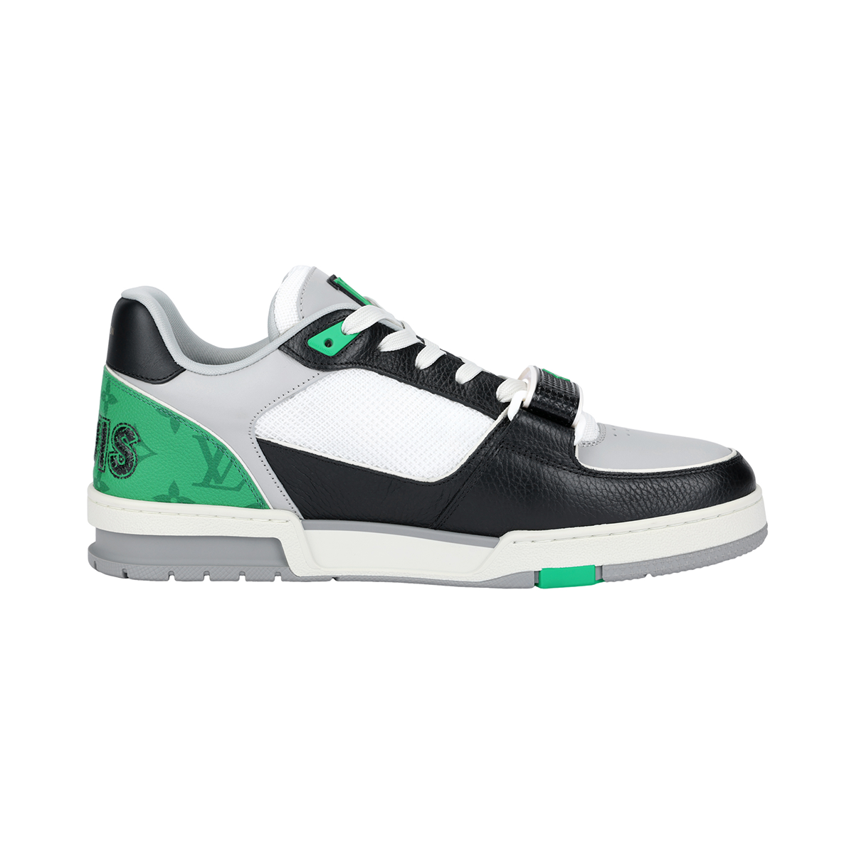 Louis Vuitton LV Trainer  Sneaker – Black / Green