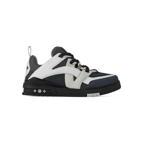 Louis Vuitton Skate Leather Low-Top Sneakers in Black & White – Unisex