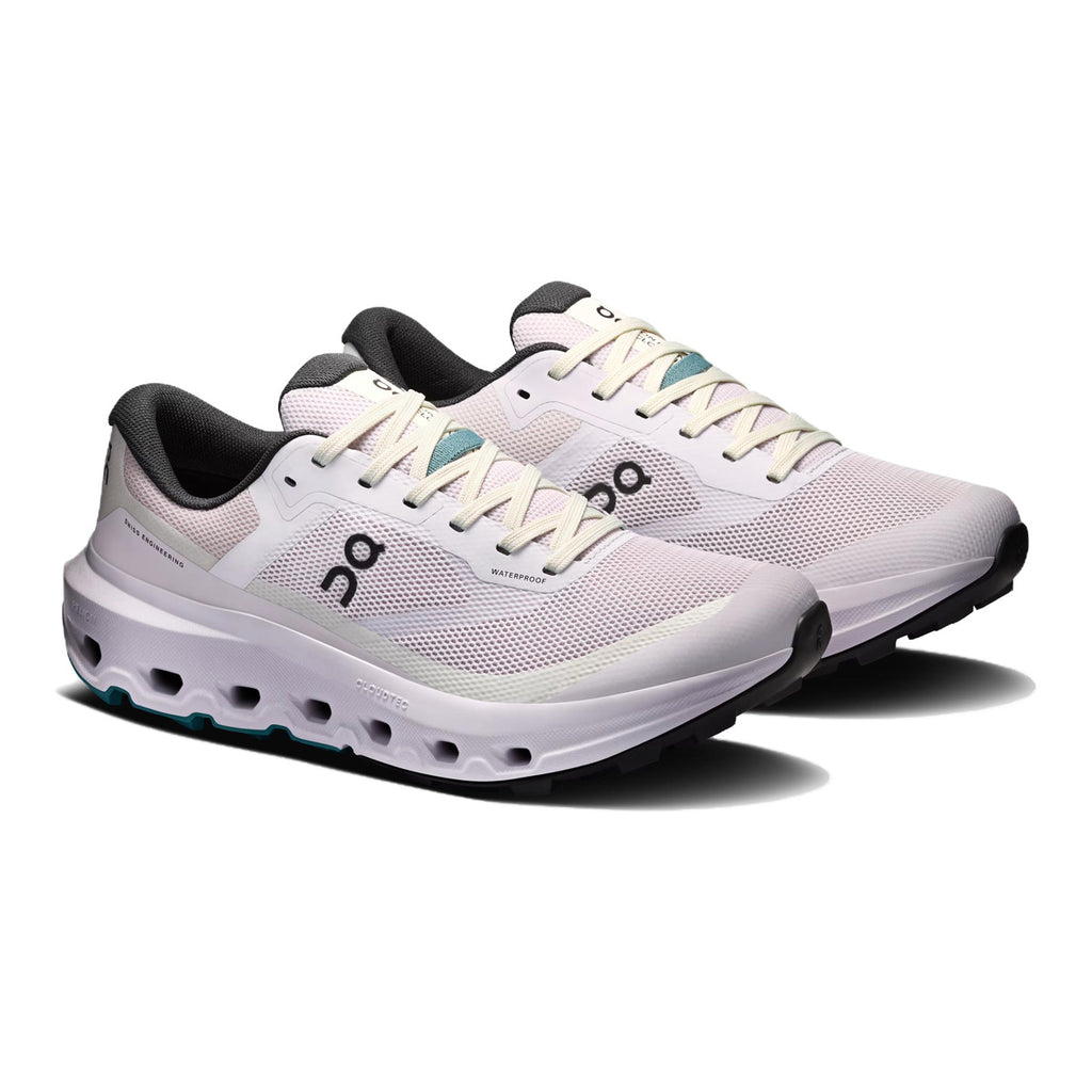 On Cloudvista 3 Waterproof Trail Running Shoes – White | Teal