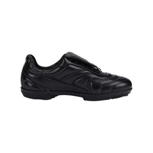 Louis Vuitton Footprint Lambskin Floral Pattern Lace-Up Low-Top Sneakers in Black – Unisex SS25