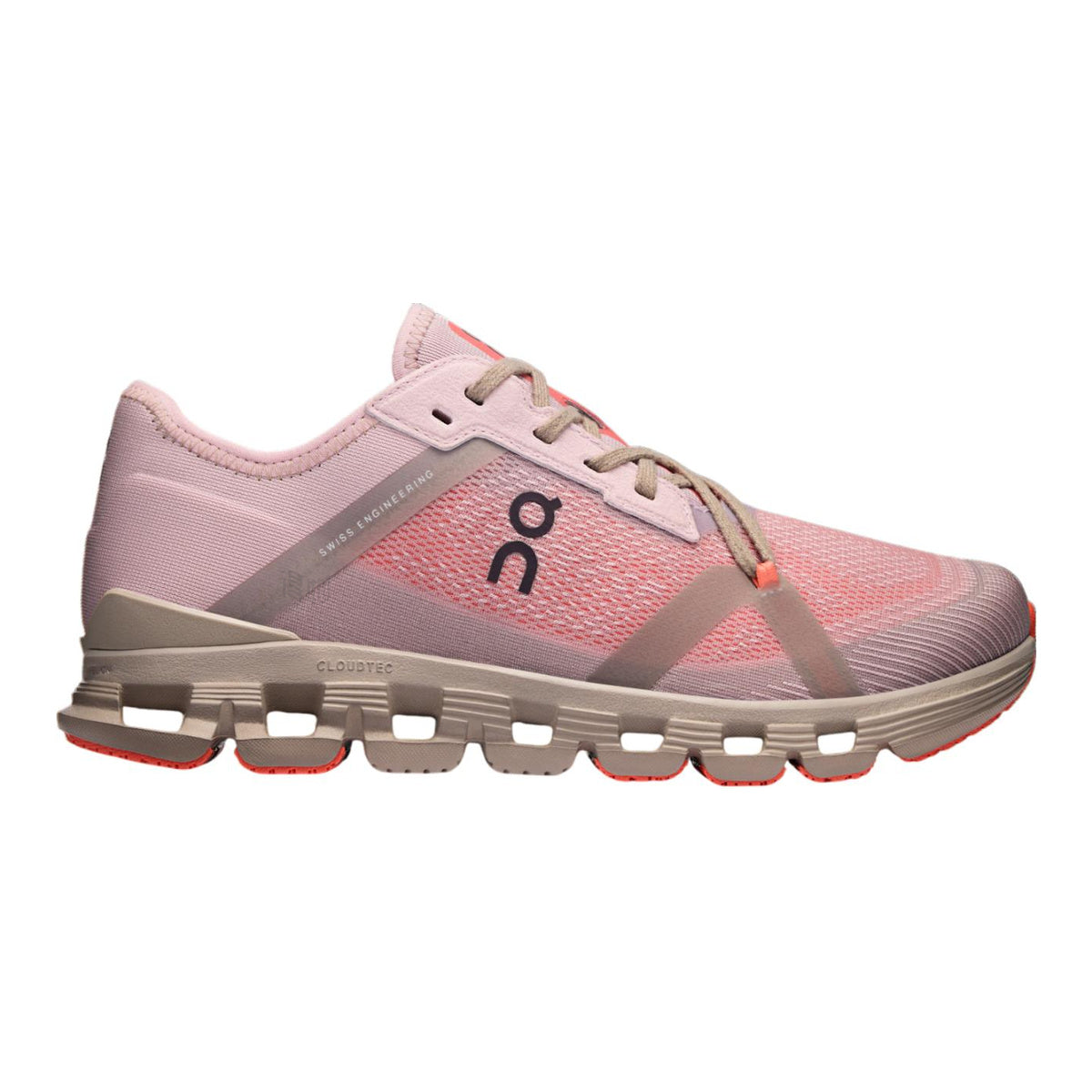 On Cloud X 4 AD Running Shoes – Rose | Fog