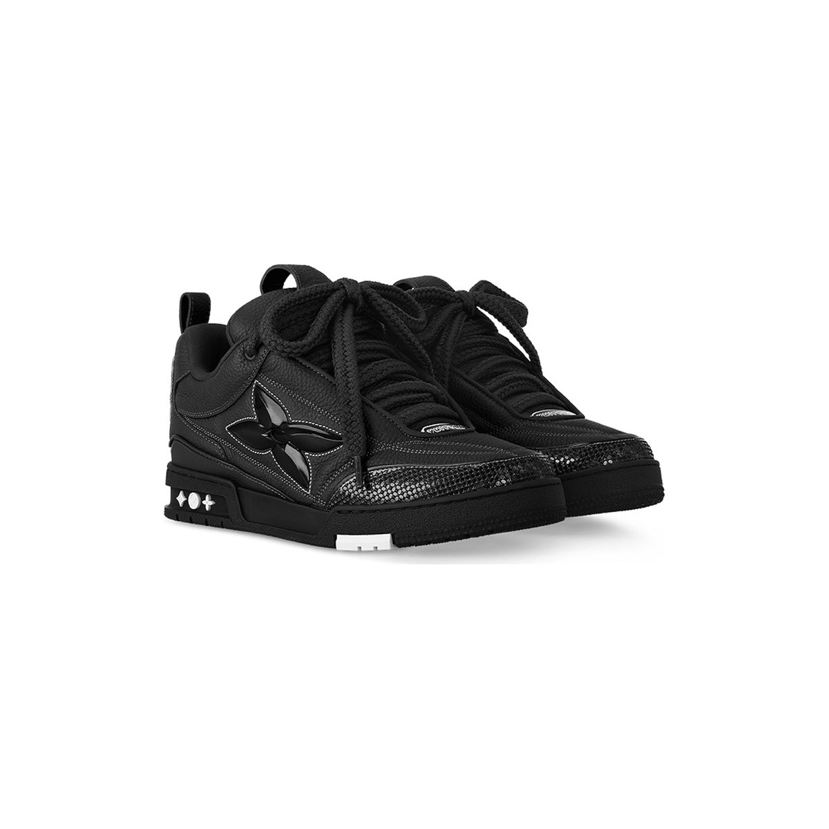 Louis Vuitton Skate Lace-Up Low-Top Sneakers in Black – Unisex