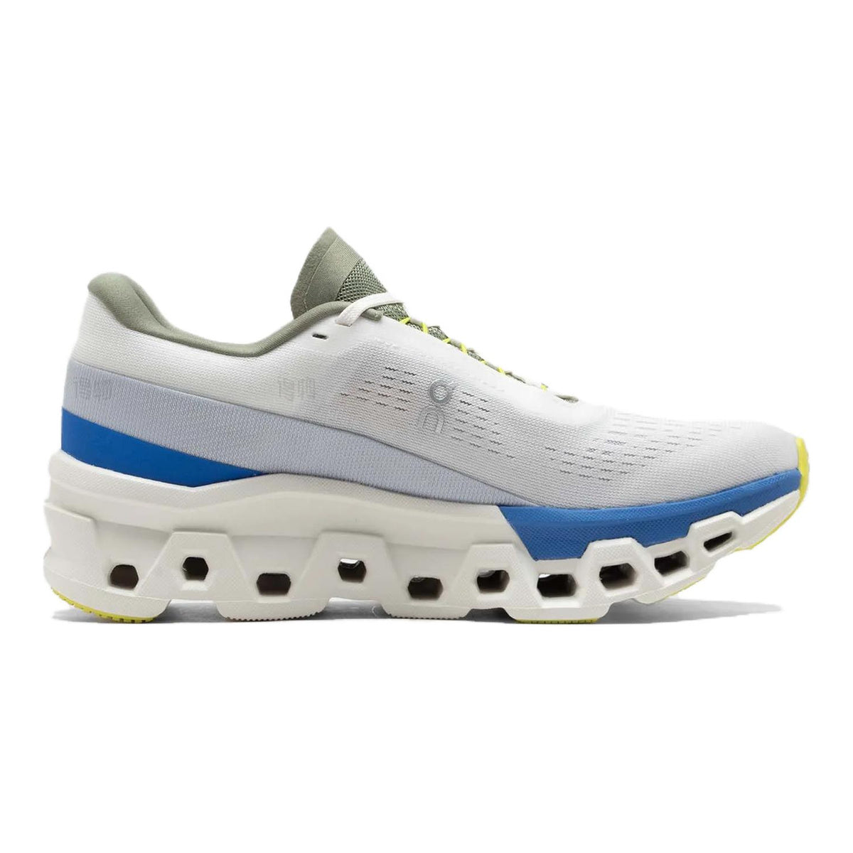 DISTANCE × On Cloudmonster 2 Unisex Marathon Running Shoes – White | Cobalt