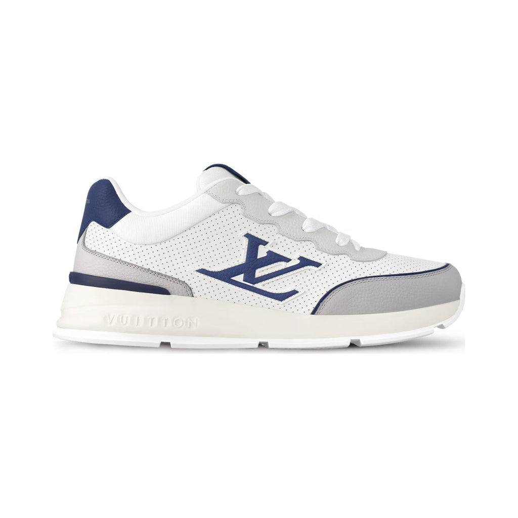Louis Vuitton Classic Calf Leather Low-Top Lifestyle Sneakers in Ocean Blue – Unisex