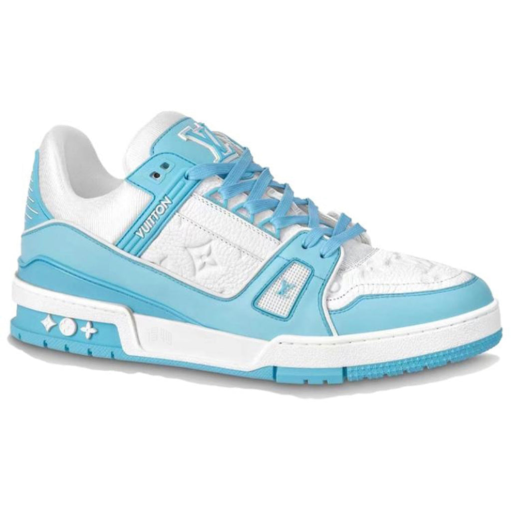 Louis Vuitton LV Trainer Sneaker – Sky Blue / White