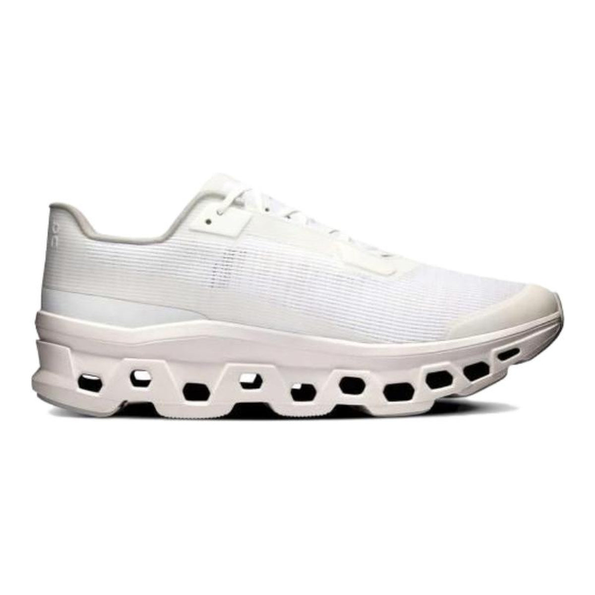 On Cloudmonster Unisex Marathon Running Shoes – All White
