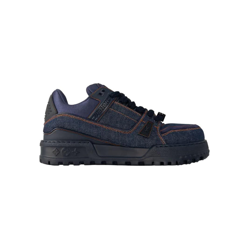 Louis Vuitton Trainer Maxi Low-Top Sneakers in Denim Blue – Unisex