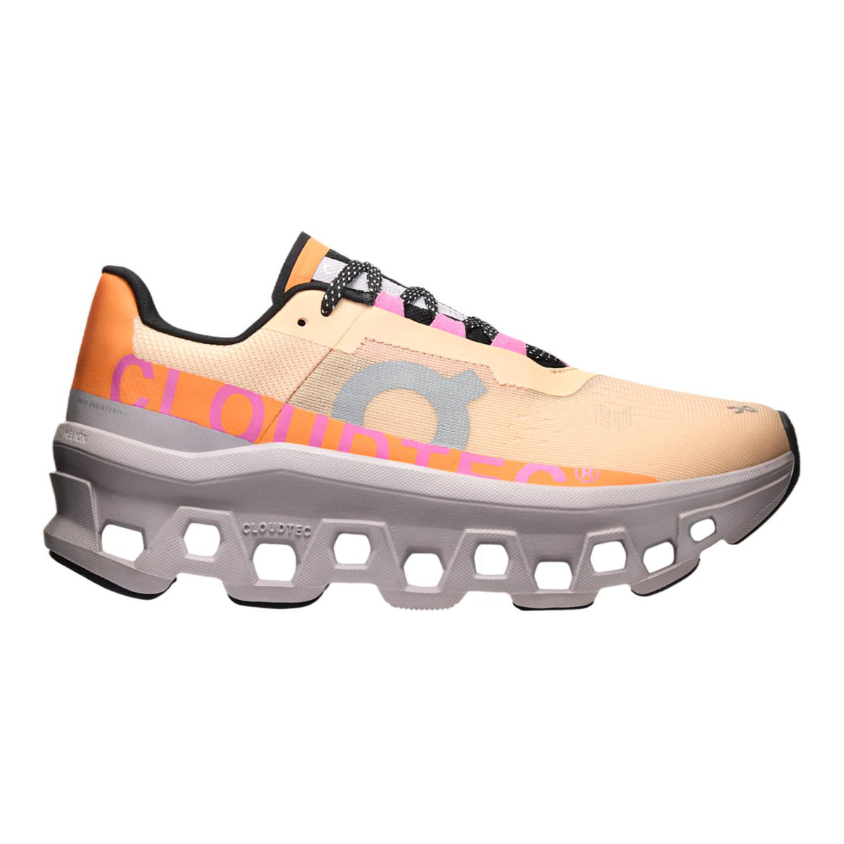 On Cloudmonster Unisex Running Shoes – Almond | Magnesium