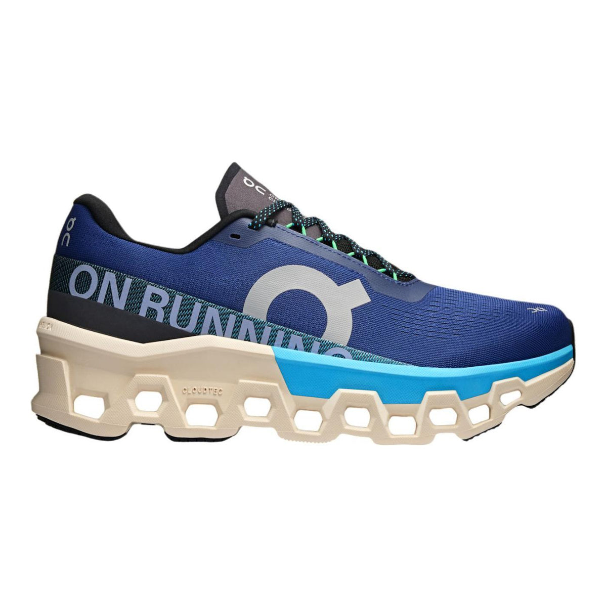 On Cloudmonster 2 Unisex Marathon Running Shoes – Mineral | Blueberry