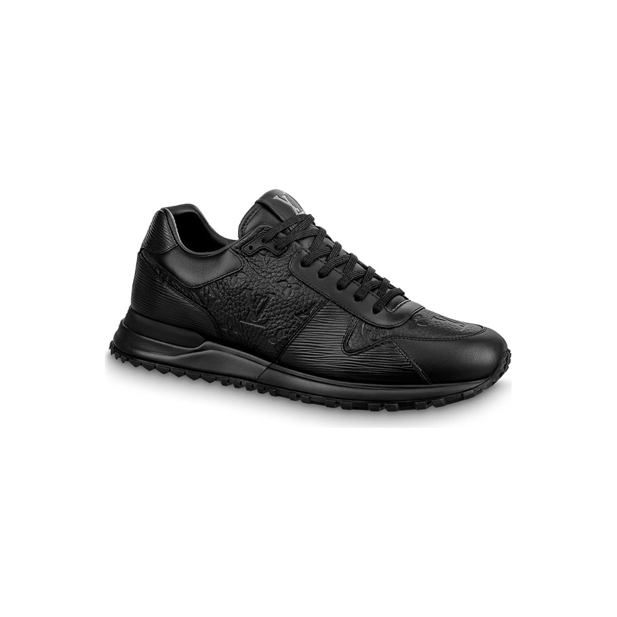 Louis Vuitton Run Away Calf Leather Low-Top Sneakers in Black – Unisex