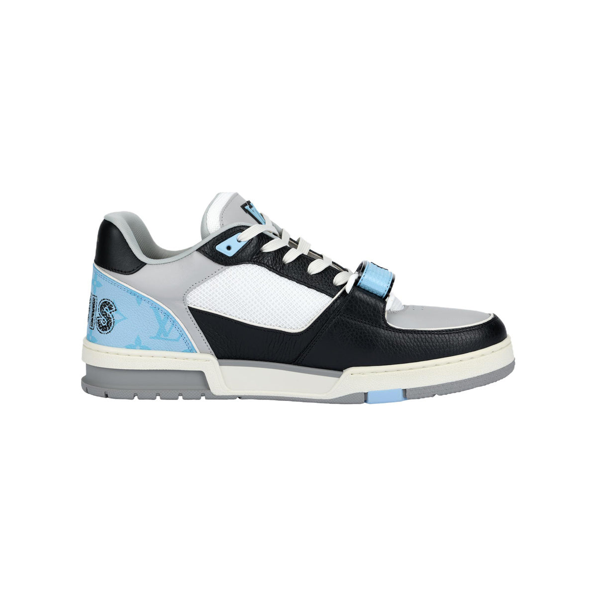 Louis Vuitton Trainer Leather Low-Top Sneakers in Ocean Blue – Unisex