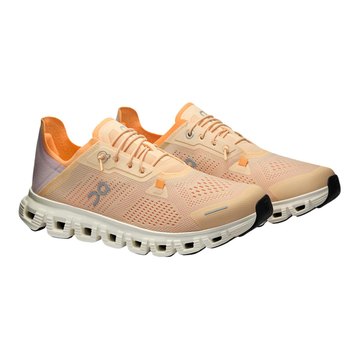 On Cloud 6 Coast Running Shoes – Sand | Papaya