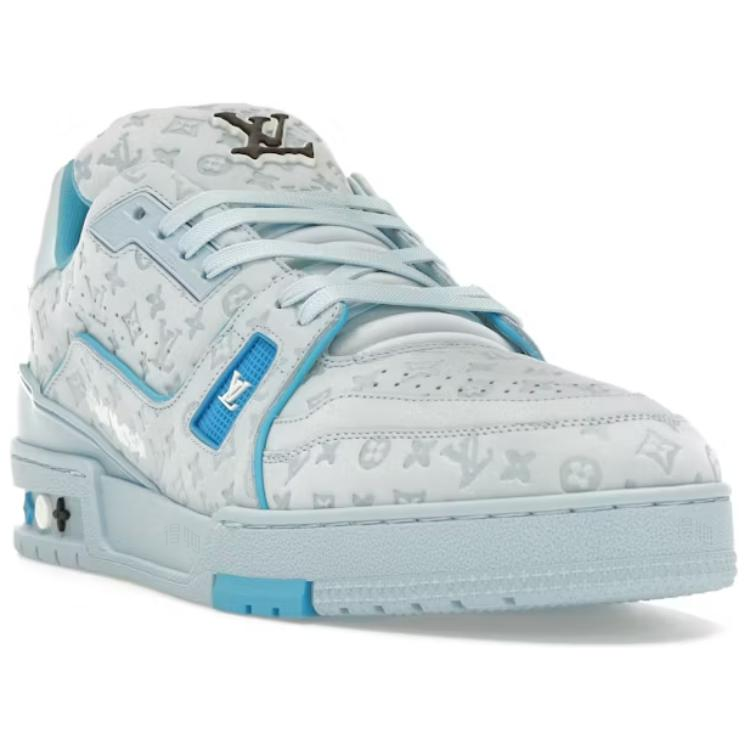 Tyler, the Creator × Louis Vuitton LV Trainer – Baby Blue / Ice Blue