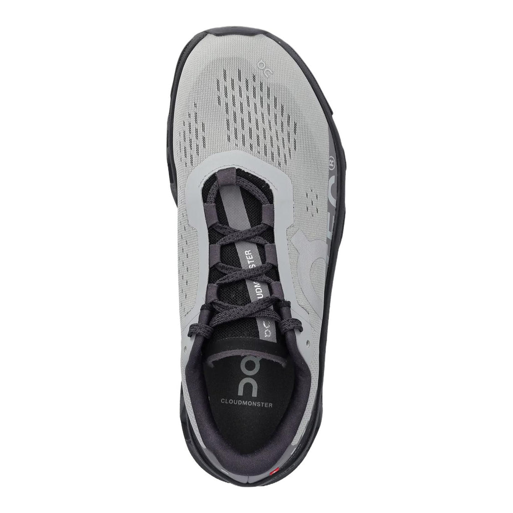 On Cloudmonster Running Shoes – Glacier | Black