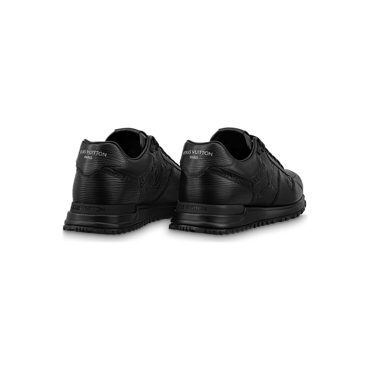 Louis Vuitton Run Away Calf Leather Low-Top Sneakers in Black – Unisex
