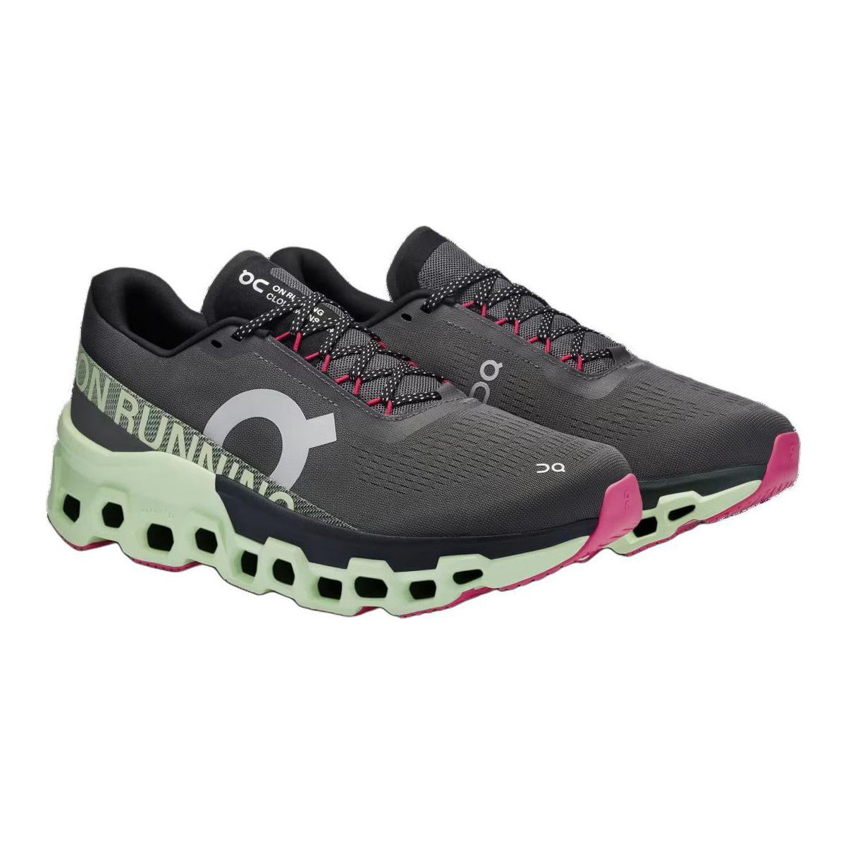On Cloudmonster 2 Unisex Marathon Running Shoes – Magnet | Mint