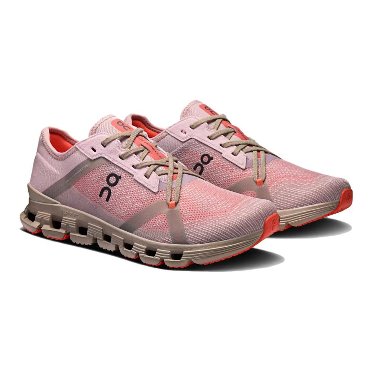 On Cloud X 4 AD Running Shoes – Rose | Fog