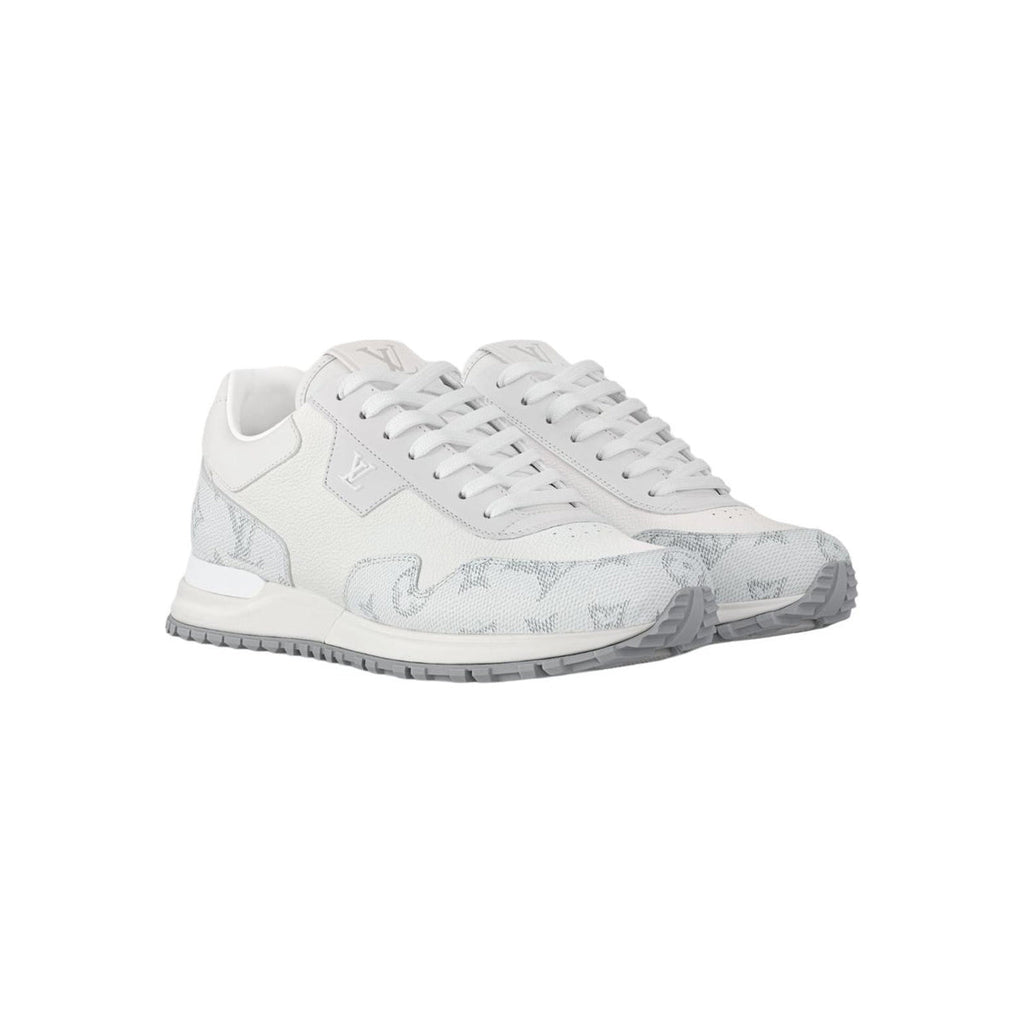 Louis Vuitton Run Away Calf Leather Sneakers in White – Unisex