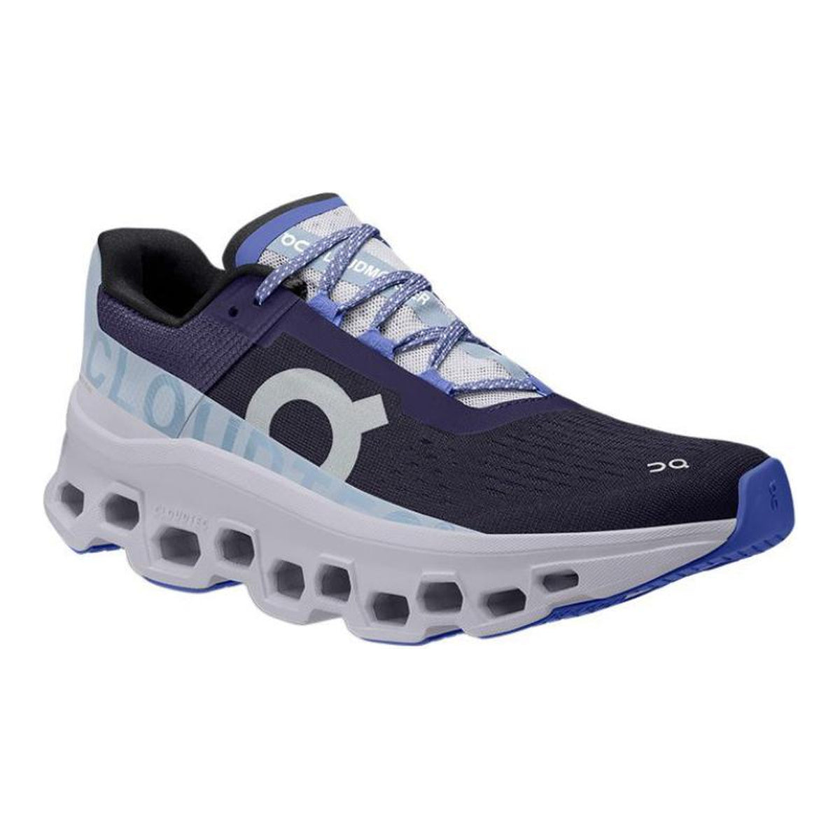 On Cloudmonster Running Shoes – Midnight | Blueberry