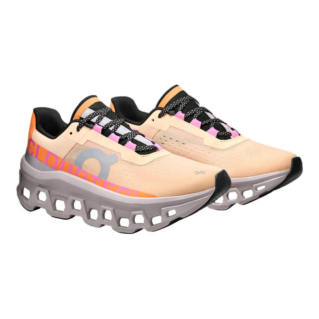 On Cloudmonster Unisex Running Shoes – Almond | Magnesium