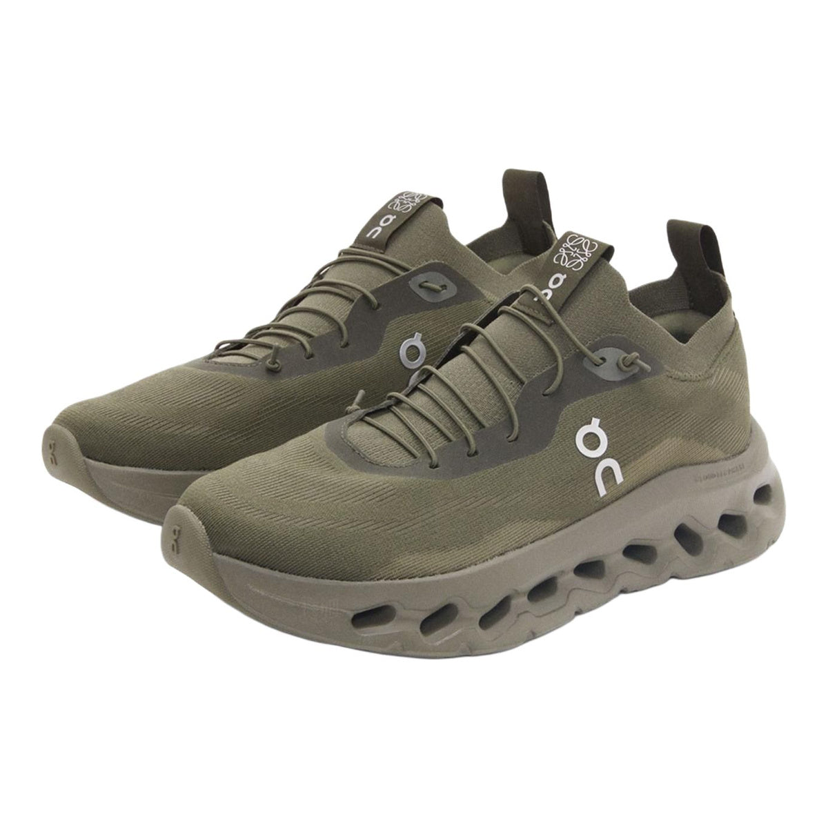 On × LOEWE Cloudtilt Unisex Lifestyle Sneakers – Khaki | Khaki