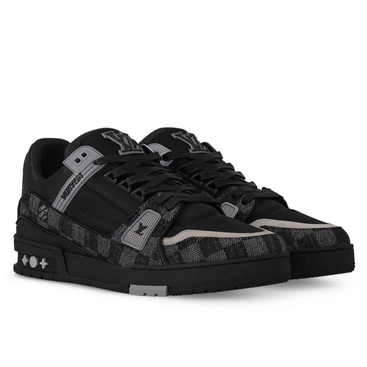 Louis Vuitton LV Trainer Sneaker – Damier Graphite / Black