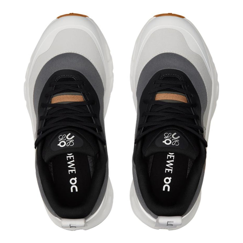 On × LOEWE Cloudmonster Unisex Lifestyle Sneakers – Alloy | White