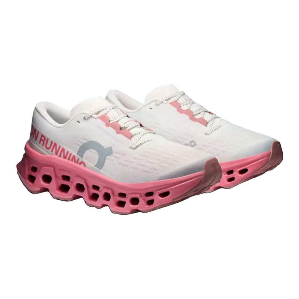 On Cloudmonster 3 Running Shoes – Ivory | Rose