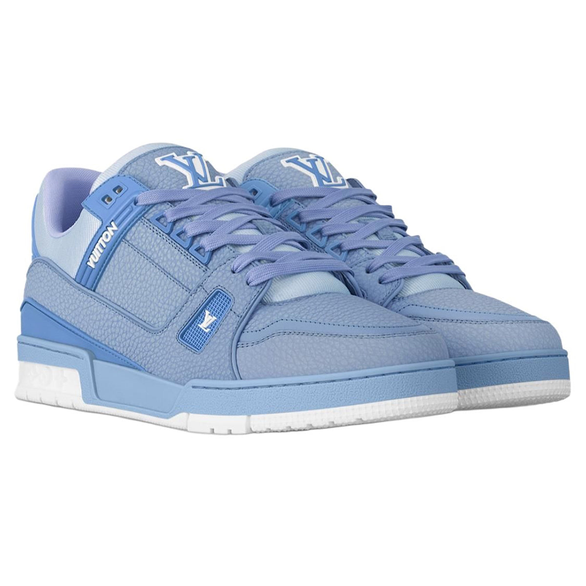 Louis Vuitton LV Trainer 2.0 Sneaker – Sky Blue / Cornflower Blue / White