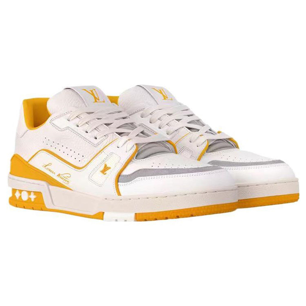 Louis Vuitton LV Trainer 2.0 Sneaker – Saffron Yellow / White / Grey
