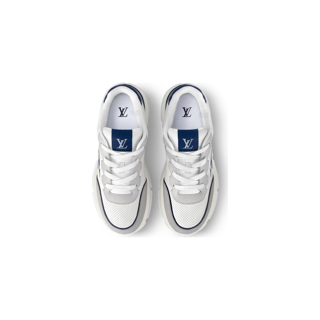 Louis Vuitton Classic Calf Leather Low-Top Lifestyle Sneakers in Ocean Blue – Unisex