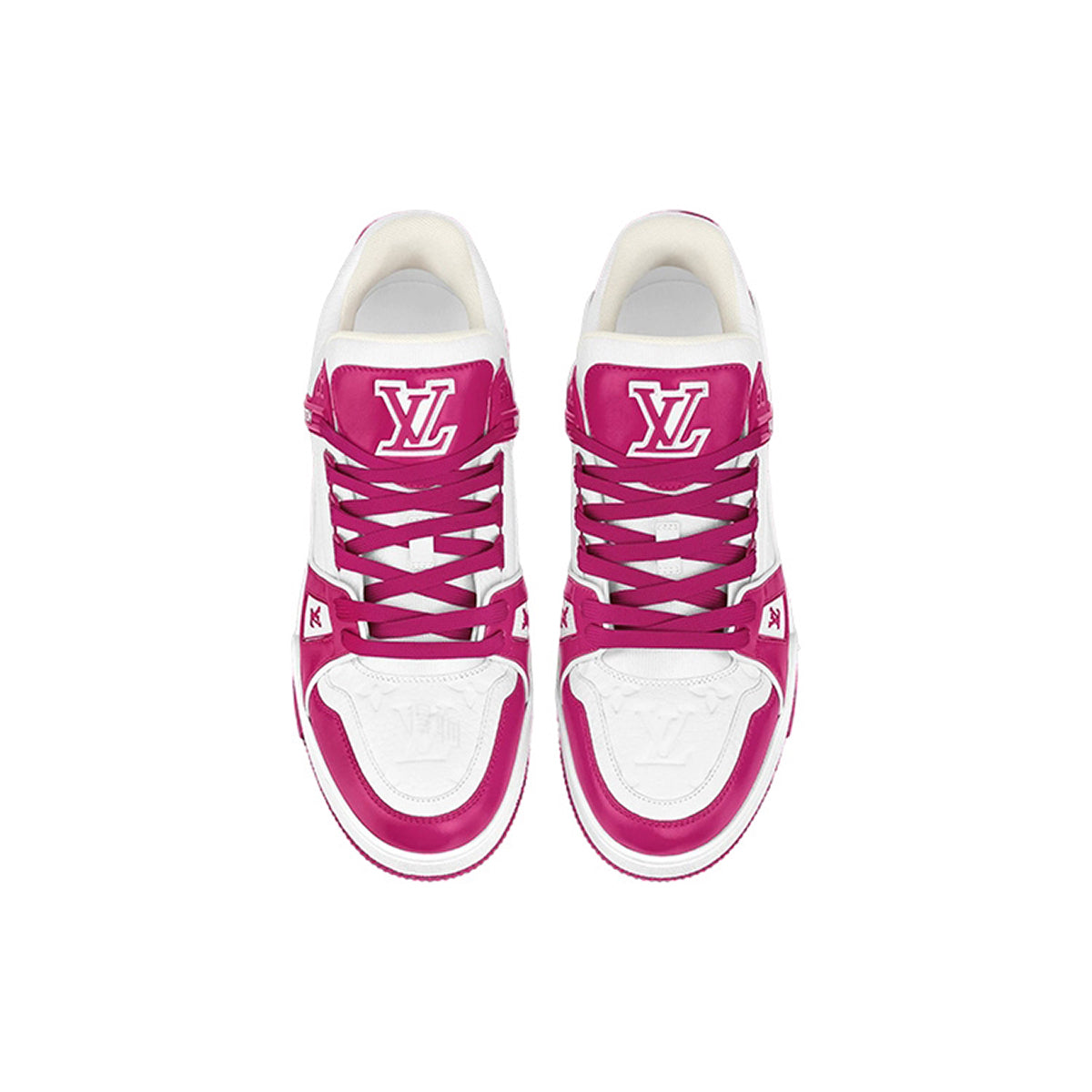 Louis Vuitton LV Trainer Sneaker – Fuchsia / White