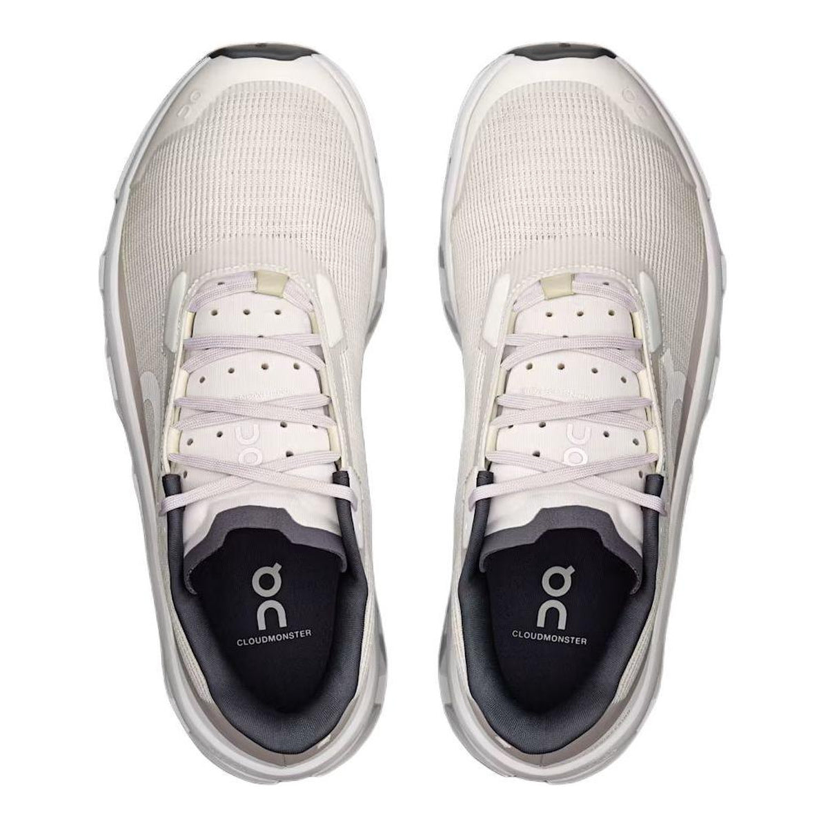 On Cloudmonster Void Unisex Marathon Running Shoes – Pearl | Slate