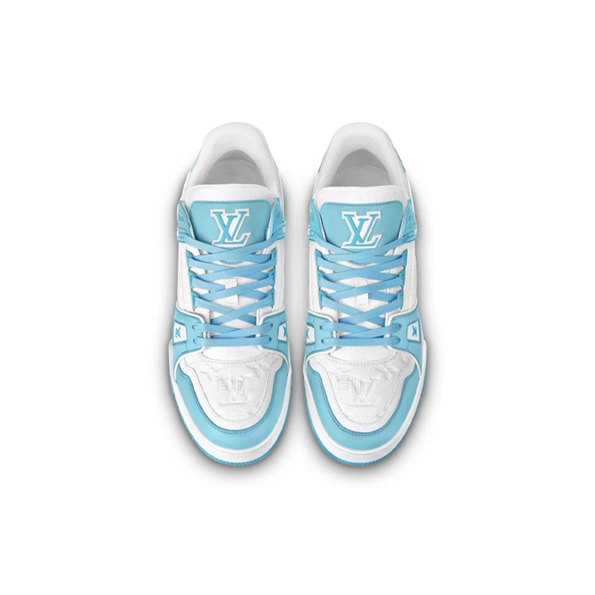 Louis Vuitton LV Trainer Sneaker – Sky Blue / White