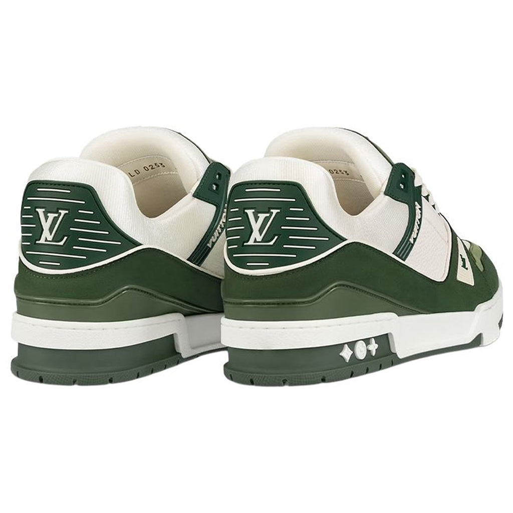 Louis Vuitton LV Trainer 2.0 Sneaker – Forest Green / Olive Green / Cream