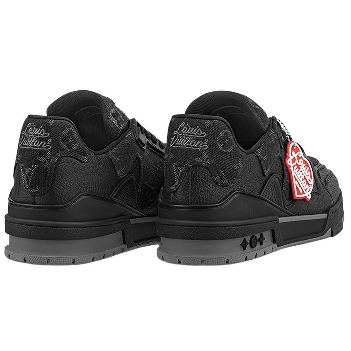 Louis Vuitton x Nigo LV Trainer Sneaker – Black / Anthracite