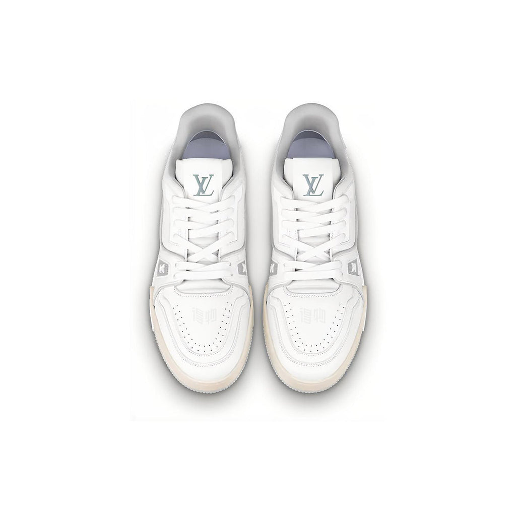 Louis Vuitton LV Trainer 2.0 Sneaker – Triple White / Grey / Mint LV