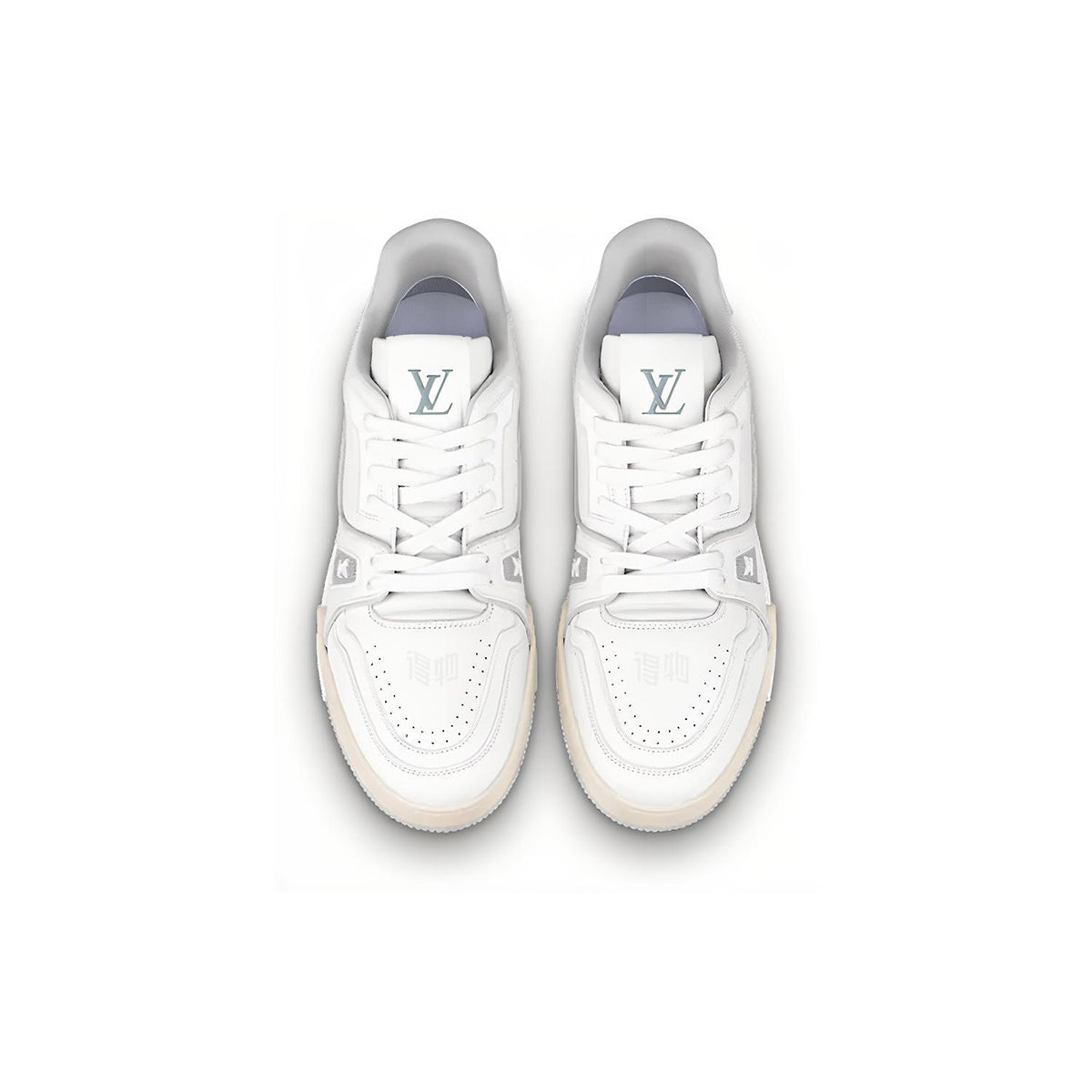 Louis Vuitton LV Trainer 2.0 Sneaker – Triple White / Grey / Mint LV