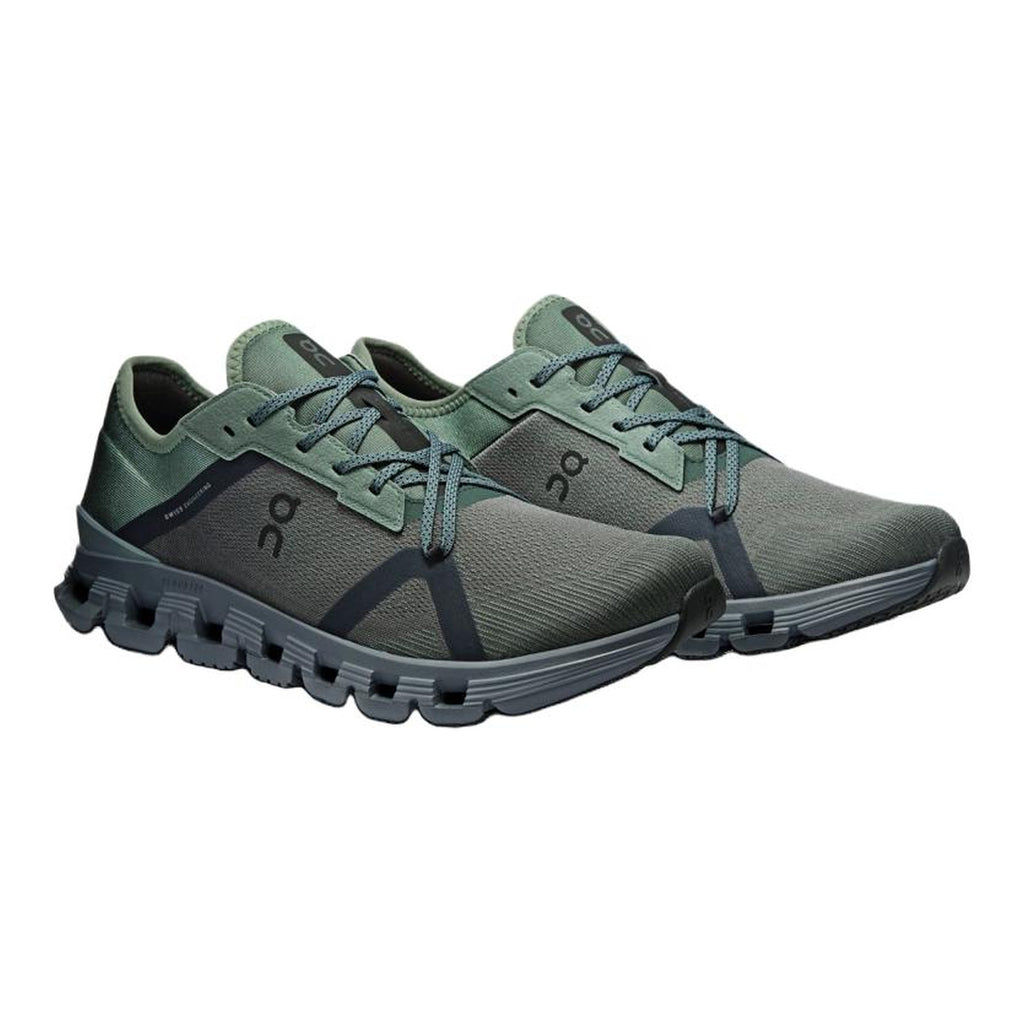 On Cloud X 4 AD Running Shoes – Olive | Shadow