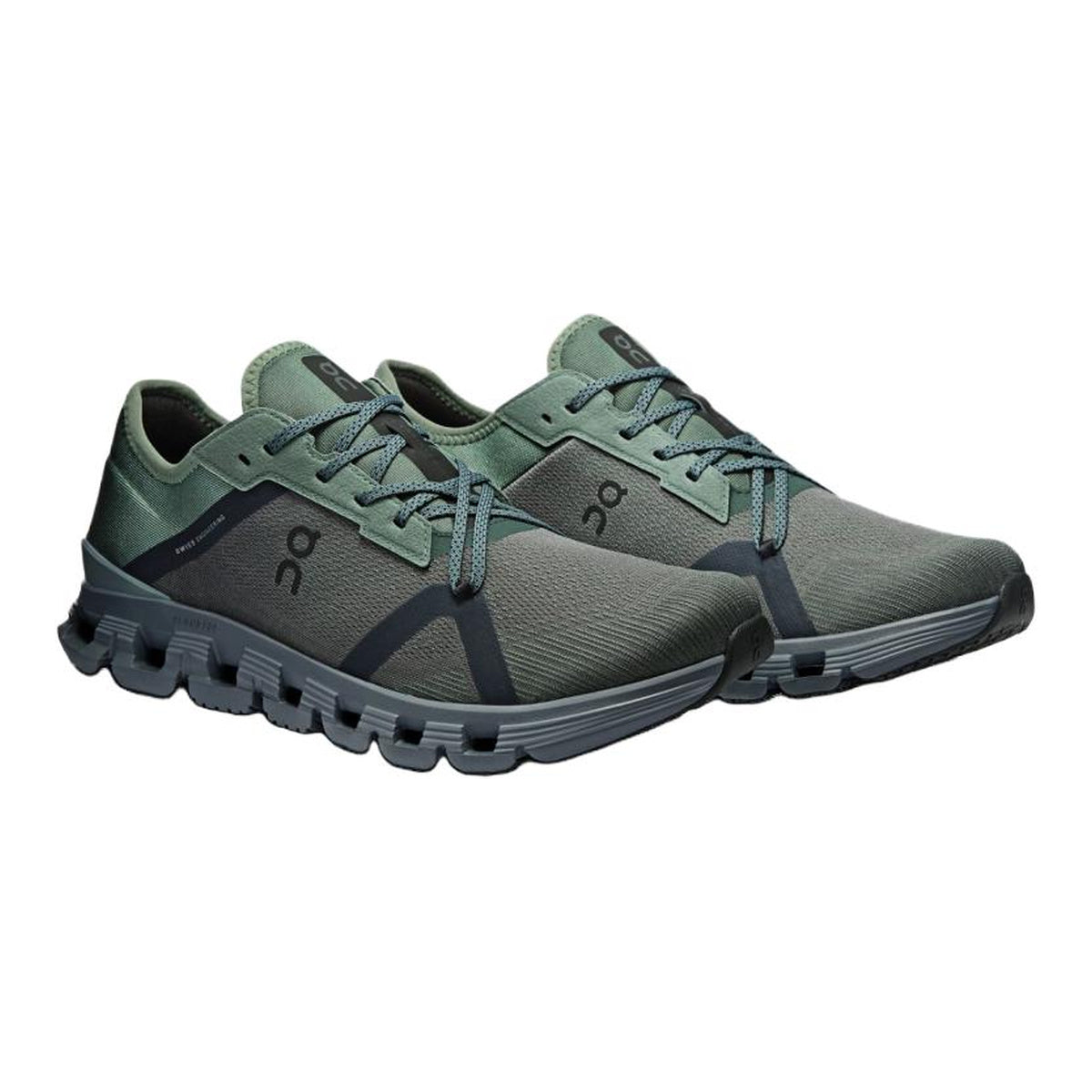 On Cloud X 4 AD Running Shoes – Olive | Shadow