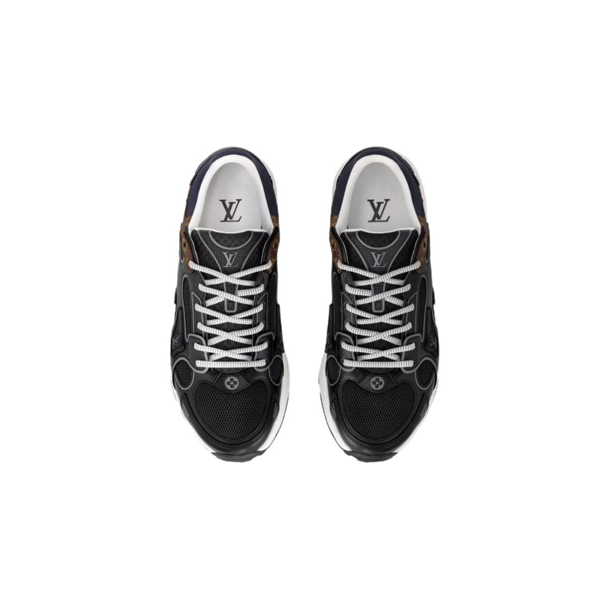 Louis Vuitton Olympia Lace-Up Low-Top Lifestyle Sneakers in Black – WoUnisex