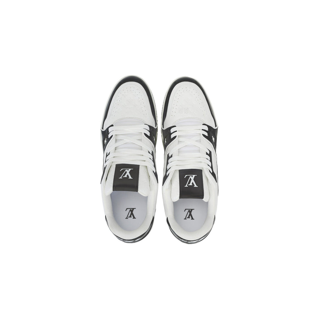 Louis Vuitton Trainer Low-Top Sneakers in White & Black – Unisex