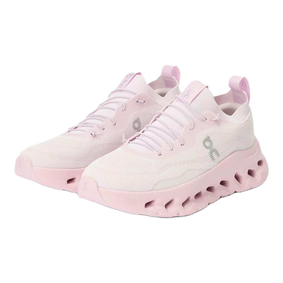 On × LOEWE Cloudmonster Unisex Lifestyle Sneakers – Pink | Rose