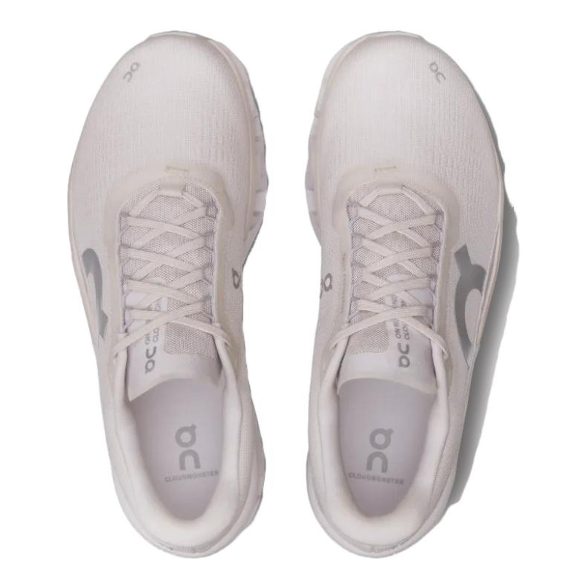 On Cloudmonster Unisex Marathon Running Shoes – Pearl | White